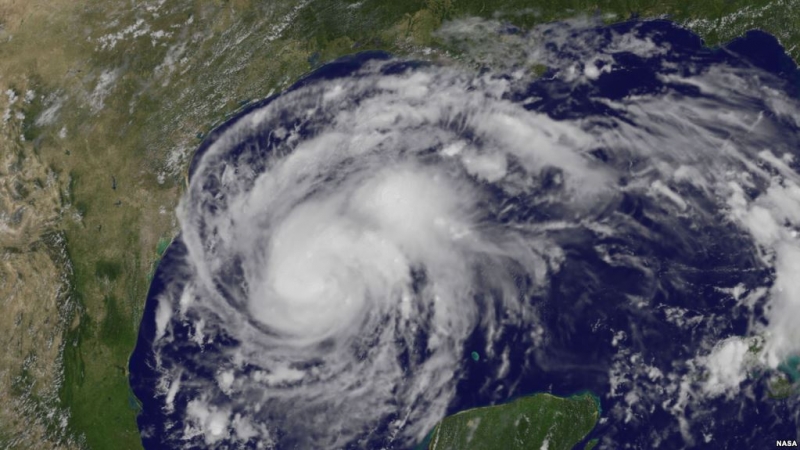 Hurricane Harvey, as viewed from space (Photo: NOAA)