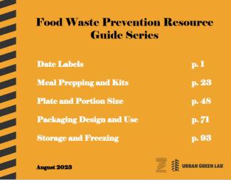 Food Waste Prevention Resource Guide Series 
