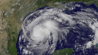 Hurricane Harvey, as viewed from space (Photo: NOAA).