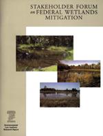 Stakeholder Forum On Federal Wetlands Mitigation | Environmental Law ...